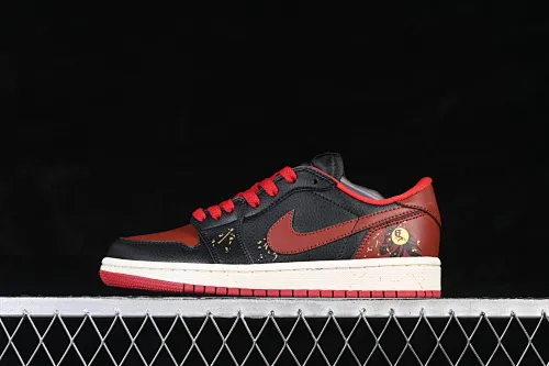 All Categories Air Jordan Jordan Series Basketball Shoes Air Jordan 1 Low Air Jordan 1 Low AJ1 Joe 1 Year of the Horse Limited Edition Low-State Cultural Casual Shoes CZ0775-036